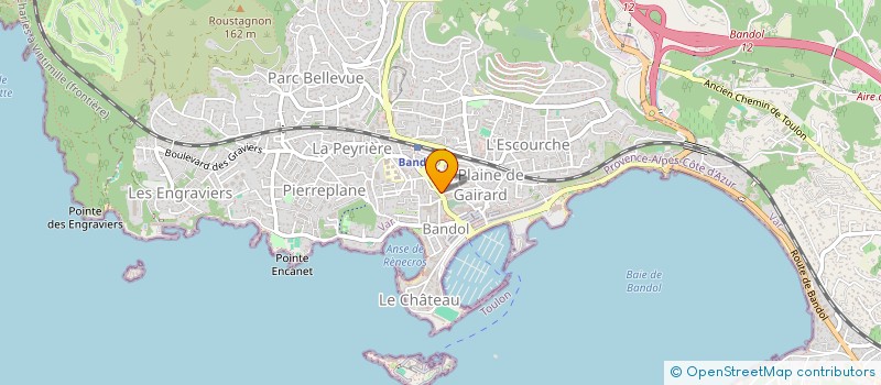 localisation de l'entreprise MONSIEUR FRANCISCO MARIN à BANDOL