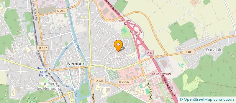 localisation de l'entreprise MONSIEUR FRANCISCO MARQUES DA SILVA  NEMOURS