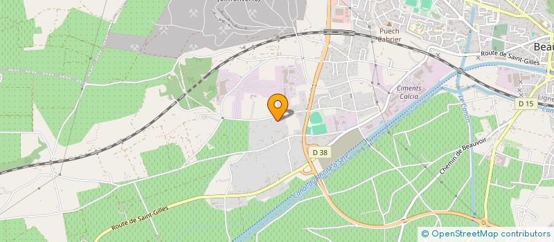 localisation de l'entreprise MONSIEUR FRANCISCO MASERO  BEAUCAIRE