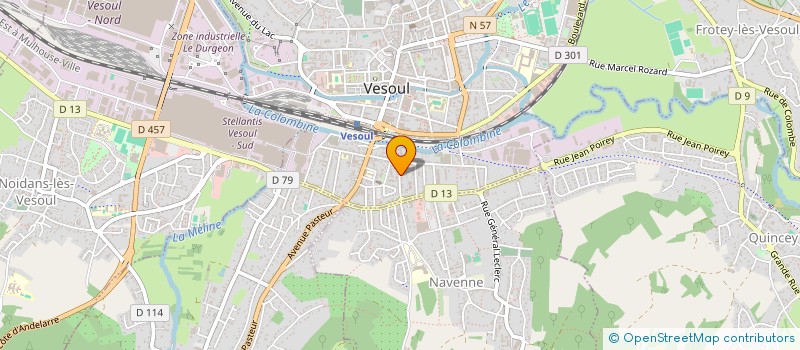 localisation de l'entreprise MONSIEUR FRANCISCO MATEUS CAVACO  VESOUL