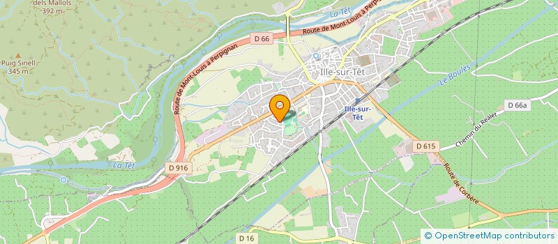 localisation de l'entreprise MONSIEUR FRANCISCO MORENO  ILLE-SUR-TET