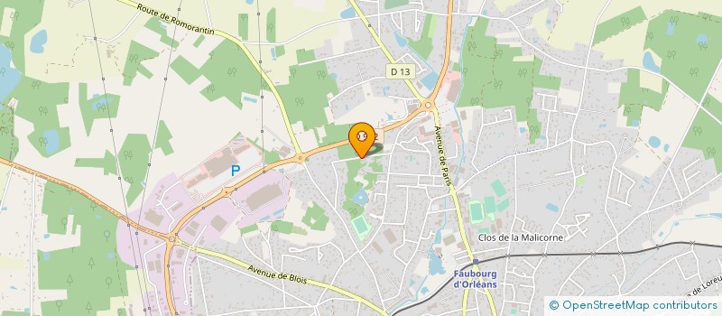 localisation de l'entreprise MONSIEUR FRANCISCO MOURA DOS SANTOS à ROMORANTIN-LANTHENAY