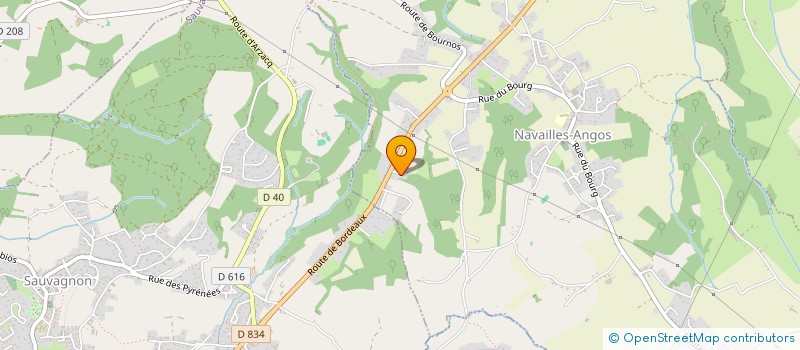 localisation de l'entreprise MONSIEUR FRANCISCO MUNOZ Y PINA  NAVAILLES-ANGOS