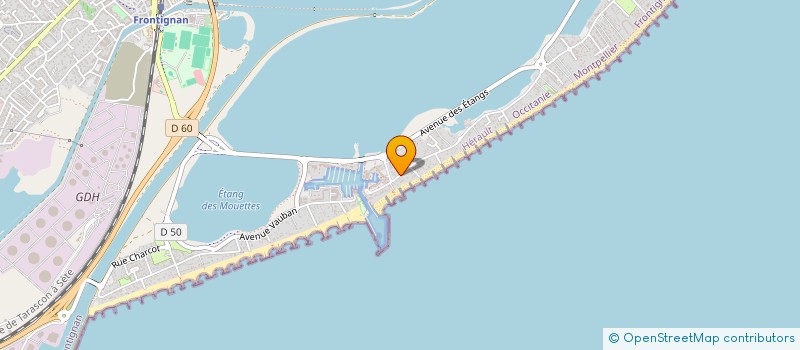 localisation de l'entreprise MONSIEUR FRANCISCO OUTEIRAL VIDAL à FRONTIGNAN