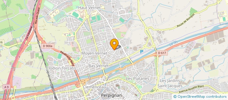 localisation de l'entreprise MONSIEUR FRANCISCO PALUMMO à PERPIGNAN