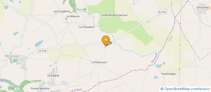 localisation de l'entreprise MONSIEUR FRANCISCO PEREIRA à PERASSAY