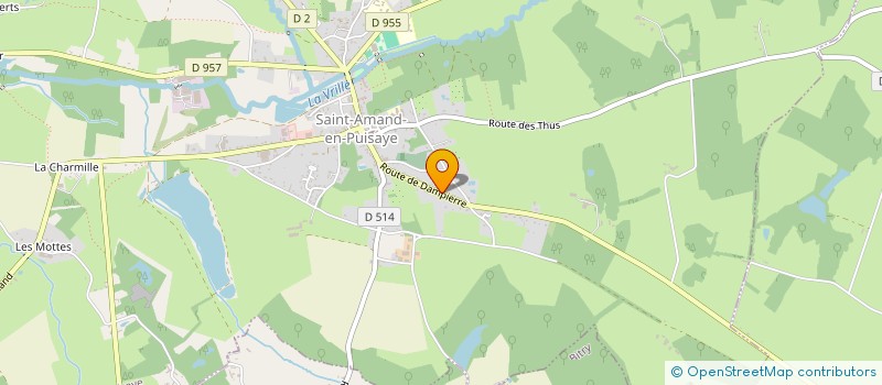 localisation de l'entreprise MONSIEUR FRANCISCO PEREIRA à SAINT-AMAND-EN-PUISAYE