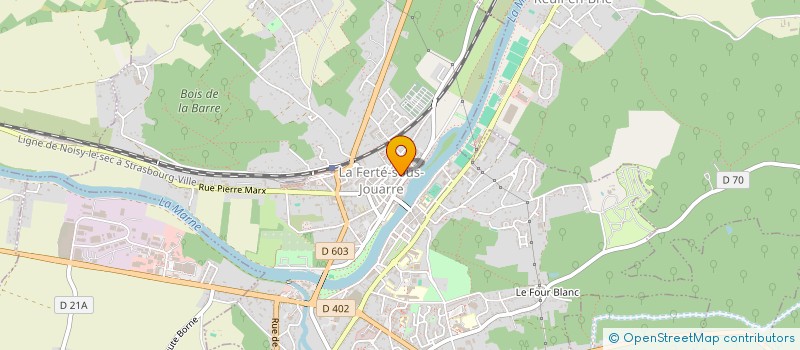 localisation de l'entreprise MONSIEUR FRANCISCO PIRES  LA FERTE-SOUS-JOUARRE