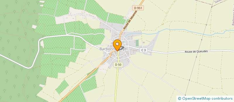 localisation de l'entreprise MONSIEUR FRANCISCO PUYVELO  BARBONNE-FAYEL
