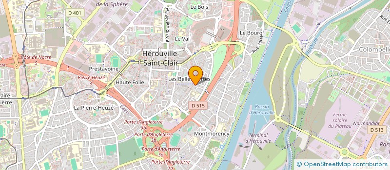 localisation de l'entreprise MONSIEUR FRANCISCO RASERO VAZQUEZ  HEROUVILLE-SAINT-CLAIR