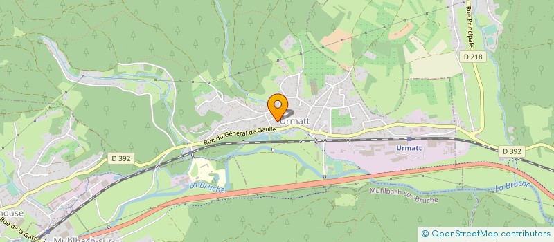 localisation de l'entreprise MONSIEUR FRANCISCO ROCHA BRANCO  URMATT