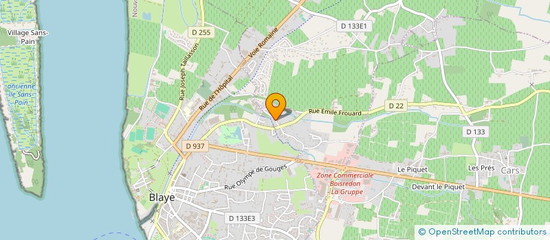 localisation de l'entreprise MONSIEUR FRANCISCO RODRIGUES  SAINT-MARTIN-LACAUSSADE