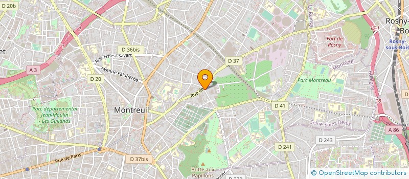 localisation de l'entreprise MONSIEUR FRANCISCO RODRIGUEZ  PARIS