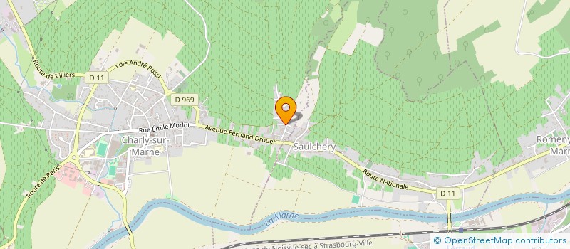 localisation de l'entreprise MONSIEUR FRANCISCO SANCHEZ  CHARLY-SUR-MARNE