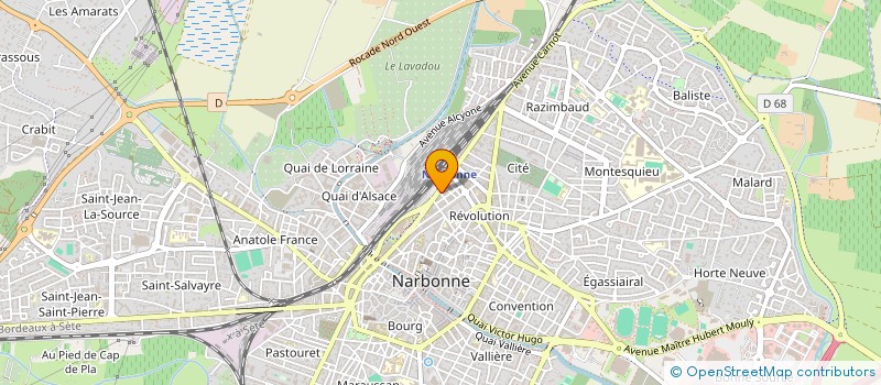 localisation de l'entreprise MONSIEUR FRANCISCO SANCHEZ à NARBONNE