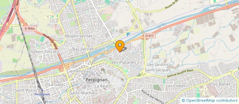 localisation de l'entreprise MONSIEUR FRANCISCO SANTOYO  PERPIGNAN