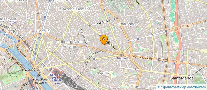 localisation de l'entreprise MONSIEUR FRANCISCO SANZ SAGARZAZU  PARIS