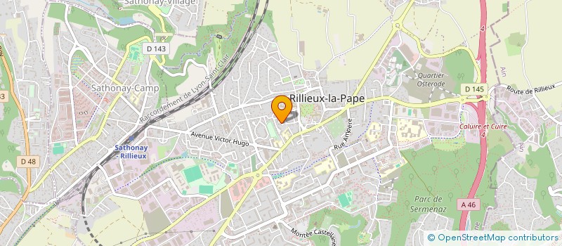localisation de l'entreprise MONSIEUR FRANCISCO SOARES PEREIRA  RILLIEUX-LA-PAPE