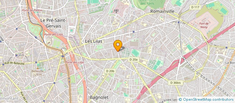 localisation de l'entreprise MONSIEUR FRANCISCO SOBRINO à BAGNOLET