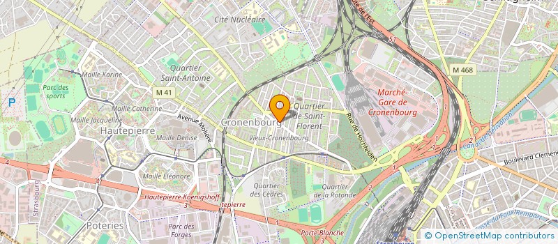localisation de l'entreprise MONSIEUR FRANCISCO VARGAS LUNA à STRASBOURG
