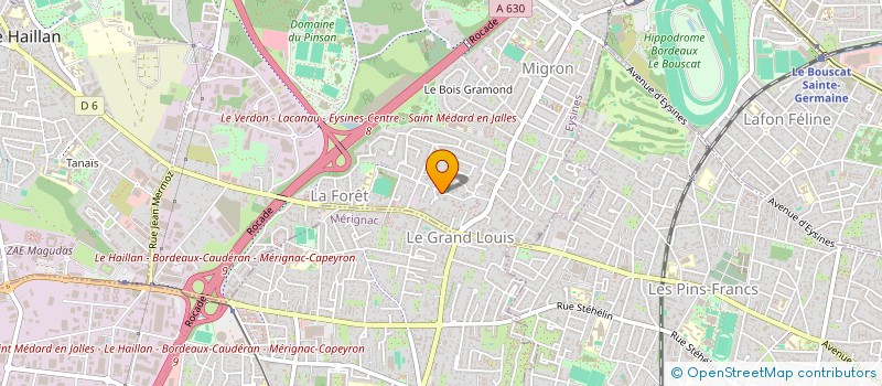 localisation de l'entreprise MONSIEUR FRANCISCO VASQUEZ-GENERAL à EYSINES