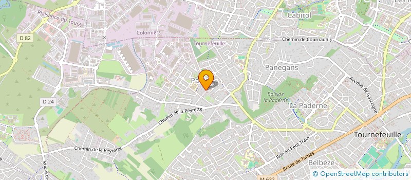 localisation de l'entreprise MONSIEUR FRANCISCO VIEIRA DA SILVA  TOURNEFEUILLE