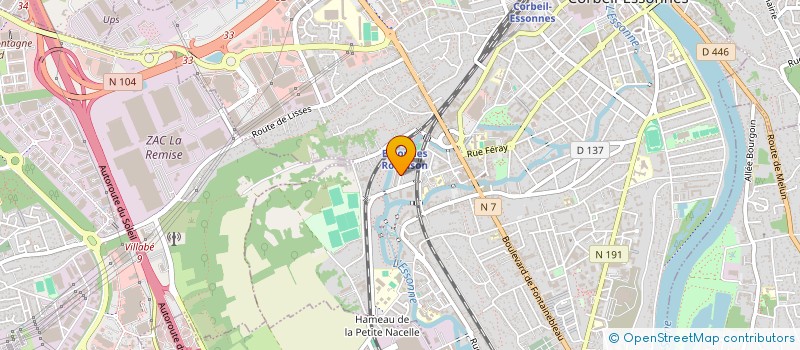 localisation de l'entreprise MONSIEUR FRANCISCO ZAMORANO à CORBEIL-ESSONNES
