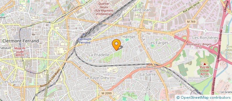 localisation de l'entreprise MONSIEUR FRANCISCO ZULU ALVARO  CLERMONT-FERRAND