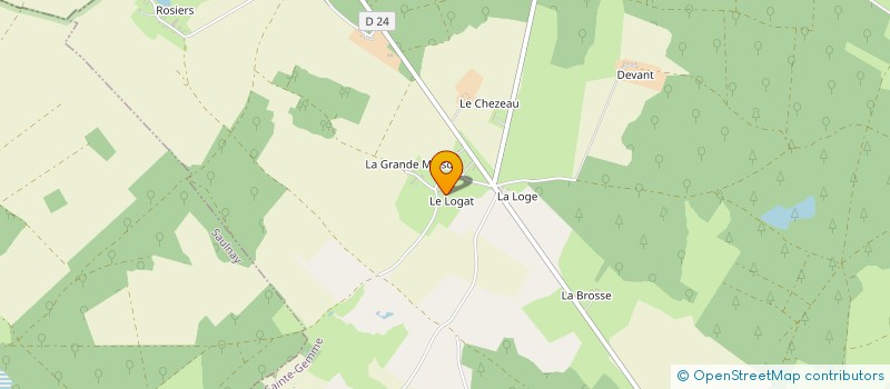 localisation de l'entreprise MONSIEUR FRANCISCUS BAKERMANS à SAINTE-GEMME