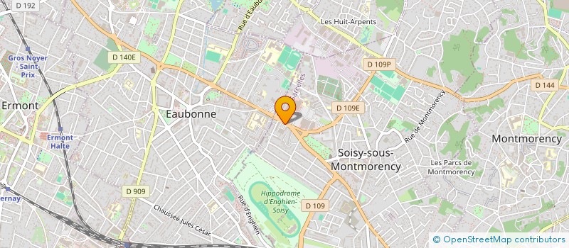 localisation de l'entreprise MONSIEUR FRANCISQUE BELUZE à SOISY-SOUS-MONTMORENCY
