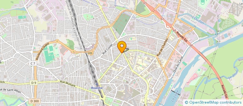 localisation de l'entreprise MONSIEUR FRANCISQUE BUISSON  ROANNE