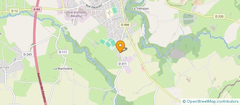 localisation de l'entreprise MONSIEUR FRANCISQUE SALMON  SAINT-JAMES