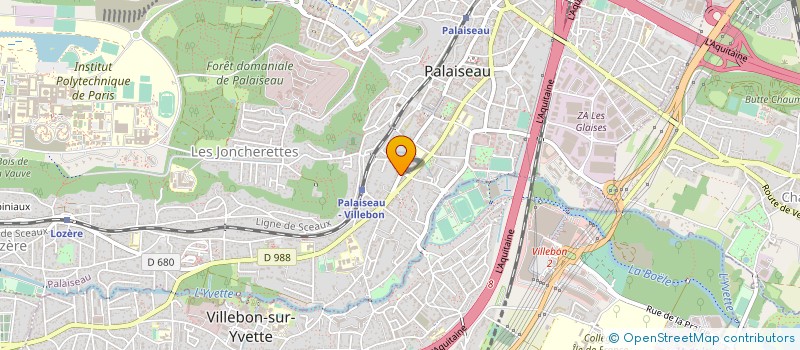 localisation de l'entreprise MONSIEUR FRANCISQUE VIGOUROUX à PALAISEAU