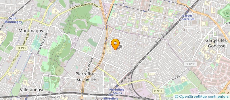 localisation de l'entreprise MONSIEUR FRANCISZEK GNATEK à PIERREFITTE-SUR-SEINE