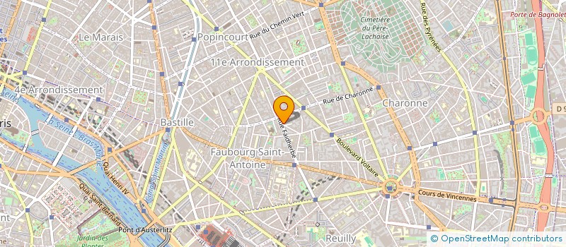 localisation de l'entreprise MONSIEUR FRANCK ACHARD  PARIS