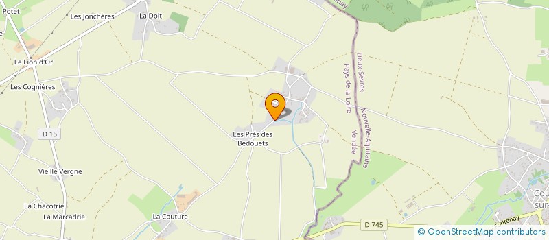 localisation de l'entreprise MONSIEUR FRANCK ACHARD  SAINT-HILAIRE-DES-LOGES