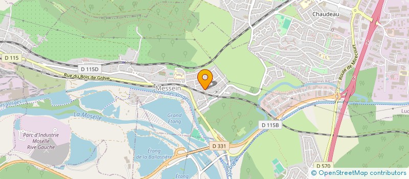 localisation de l'entreprise MONSIEUR FRANCK ADMONT  MESSEIN