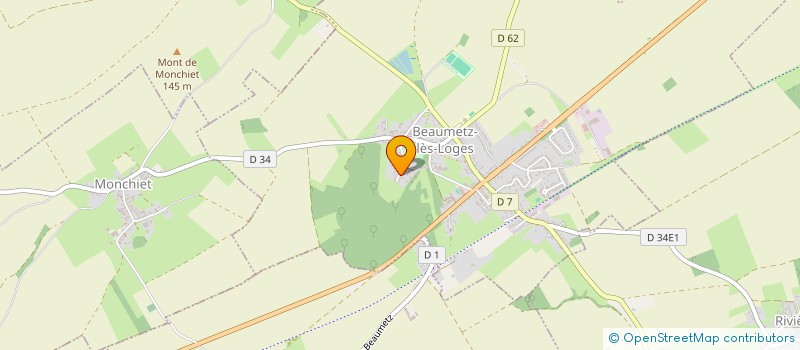 localisation de l'entreprise MONSIEUR FRANCK AFFOLTER  BEAUMETZ-LES-LOGES