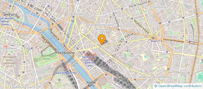 localisation de l'entreprise MONSIEUR FRANCK AGABA à PARIS