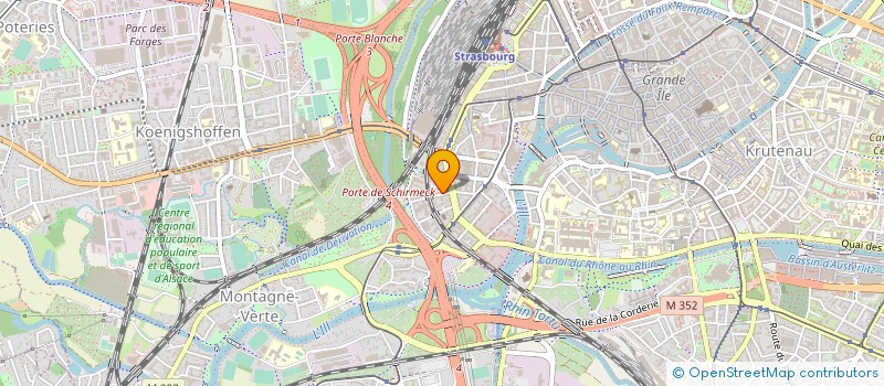 localisation de l'entreprise MONSIEUR FRANCK AISSAOUI à STRASBOURG