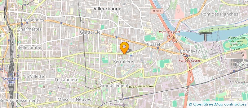 localisation de l'entreprise MONSIEUR FRANCK ALAIMO  VILLEURBANNE