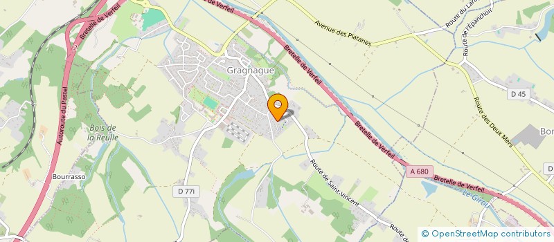 localisation de l'entreprise MONSIEUR FRANCK ALAIN MARCHESE  GRAGNAGUE