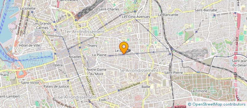 localisation de l'entreprise MONSIEUR FRANCK ALBANESE  MARSEILLE