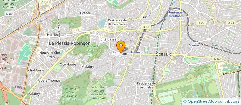 localisation de l'entreprise MONSIEUR FRANCK ALFONSI à CHATENAY-MALABRY