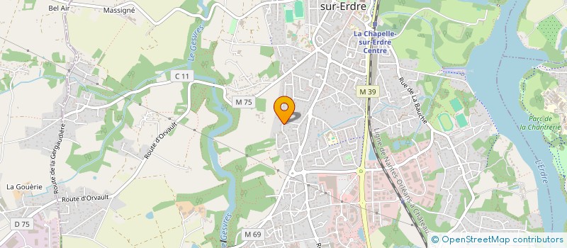 localisation de l'entreprise MONSIEUR FRANCK ALLAIS à LA CHAPELLE-SUR-ERDRE