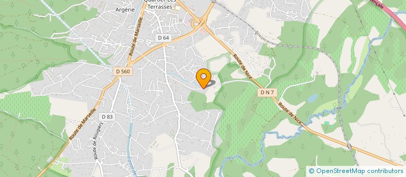 localisation de l'entreprise MONSIEUR FRANCK ALRIVIE à SAINT-MAXIMIN-LA-SAINTE-BAUME