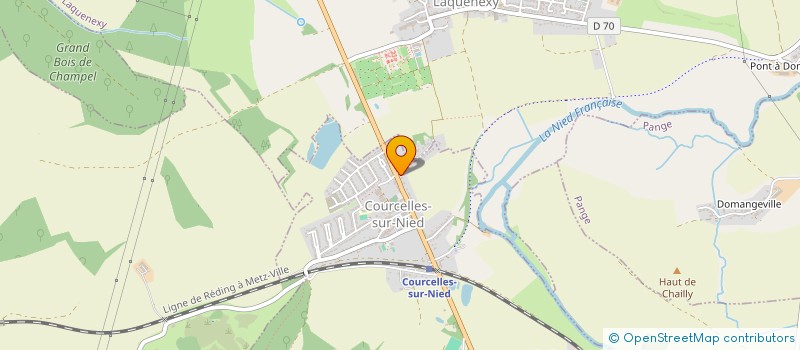 localisation de l'entreprise MONSIEUR FRANCK AMBROGIO  COURCELLES-SUR-NIED