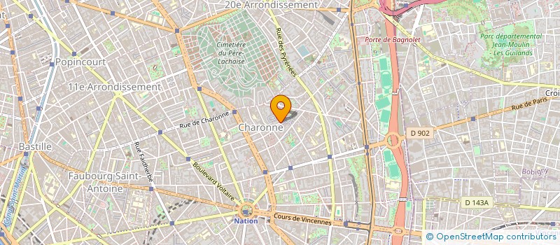 localisation de l'entreprise MONSIEUR FRANCK-AMELIN MESSINA NGUINA  PARIS