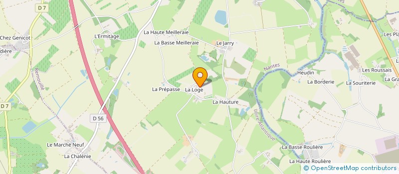 localisation de l'entreprise MONSIEUR FRANCK AMELINE  REMOUILLE