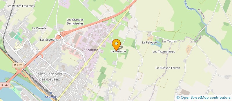 localisation de l'entreprise MONSIEUR FRANCK ANDOUARD  SAUMUR